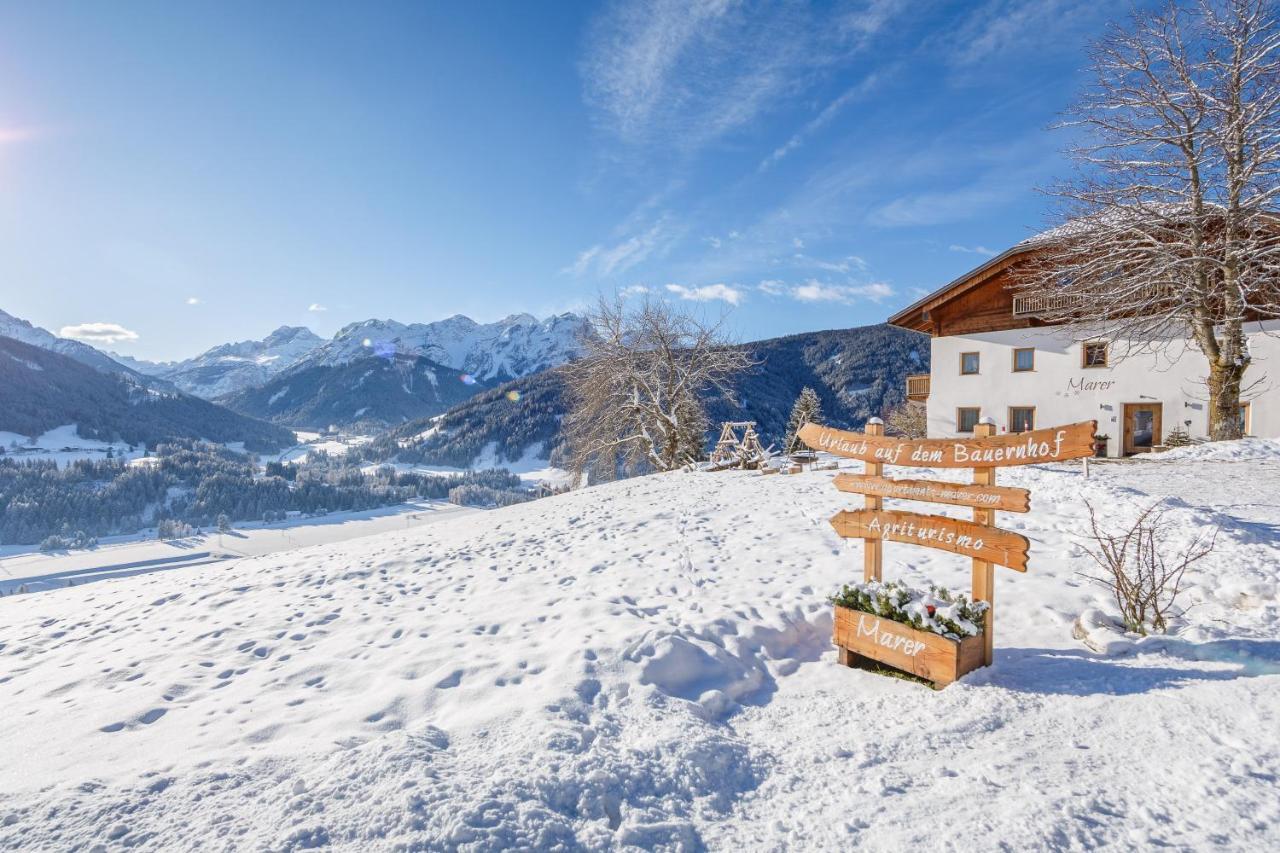 Agriturismo Marer Urlaub Auf Dem Bauernhof Niederdorf Buitenkant foto